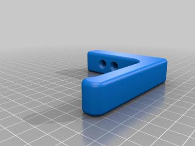 Bow Hanger (flat mounting surface)