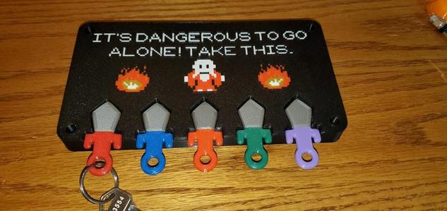 Multi-Color Zelda Keyholder