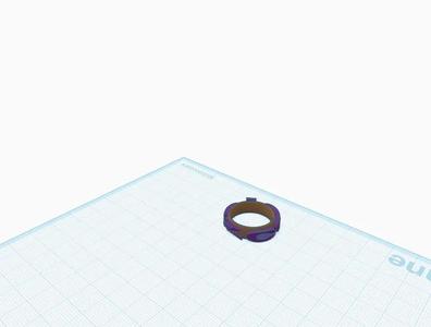 The glaze ring   