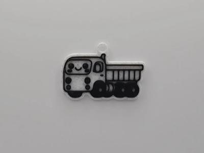 Cute Truck Keychain   