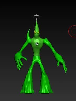 ARTICULATED GOOP BEN 10