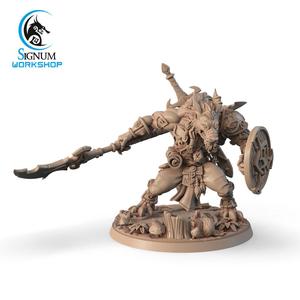 Wolfen Warrior With Spear