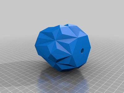 hexagonal vase