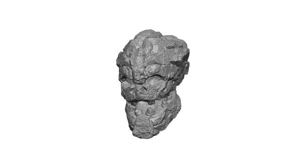 Stone Golem head