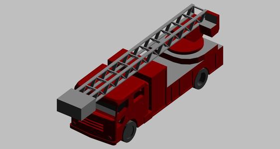 Ladder car 1:100