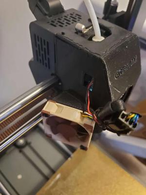 Ender 3 v3 CoreXZ Toolhead Cover Mod for 40mm Hotend fan   