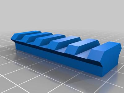 Customizable Picatinny Rail