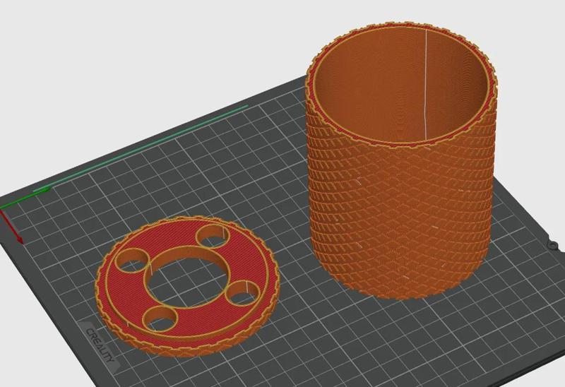 suporte de escova e pasta de dente   