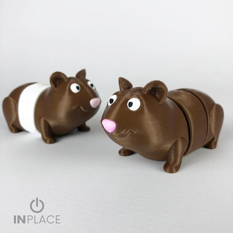 Cute Guinea Pig Articulated