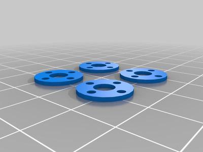 9 x 9 Soft motor mounts