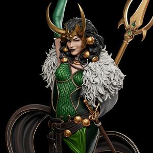 Lady Loki 3D Print