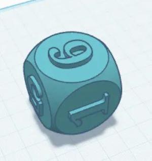 6 face Dice   