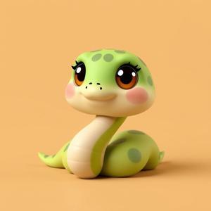 Beautiful Snake - Elegant and Unique Desk Decoration