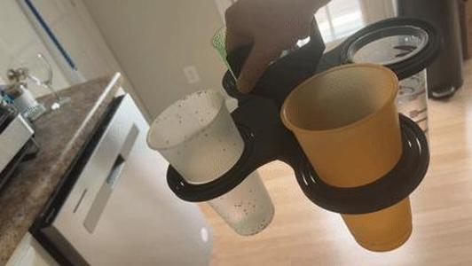 Gyro Cup Holder - Collapsible