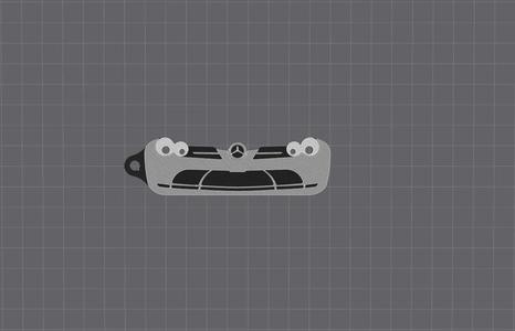 Mercedes-Benz SLR Keychain   
