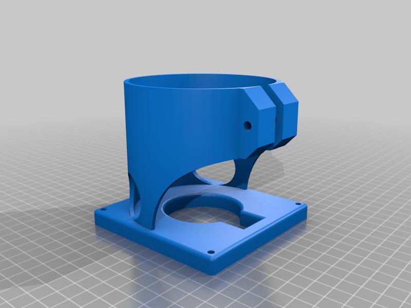 Harbor Freight ' Drill Master ' 2HP Fixed Base router adapter for Lowrider V2