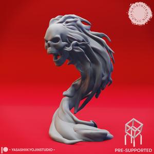 Rearing Flameskull - Tabletop Miniature (Pre-Supported)