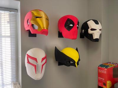 Wall mount Helmet Holder