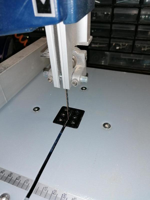 Bandsaw insert plate , Einlegeplatte Bandsäge Einhell TC-SB 200