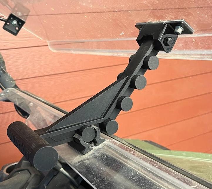 Honda Pioneer 1000 Flip Windshield Handle