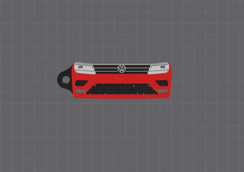 Volkswagen Tiguan 2017 Keychain   