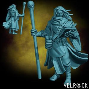 Elf Wizard (PRESUPPORTED)