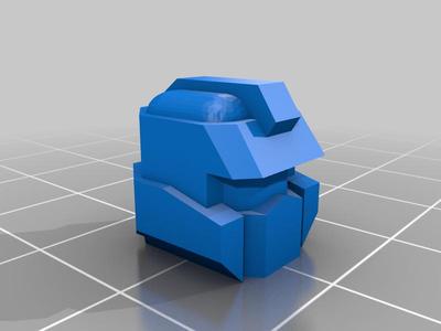G1 toy style Reflector head