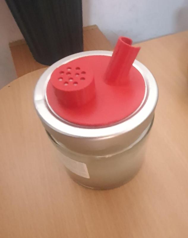 Sistema di pulizia mini aerografo