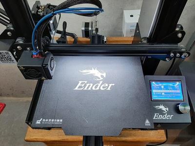 Ender 3 LED strip holder