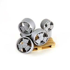 Rilakkuma Bear style - Scale Model Wheel set - 18-20" - Rims and Tyres