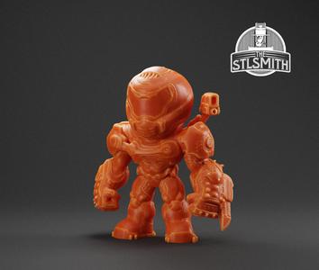 Doom Slayer Doom Collectable Toy STL