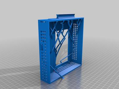Ender 3 V2 Screen Cover with supports for printing