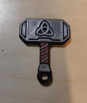 Mjolnir Thor Keychain