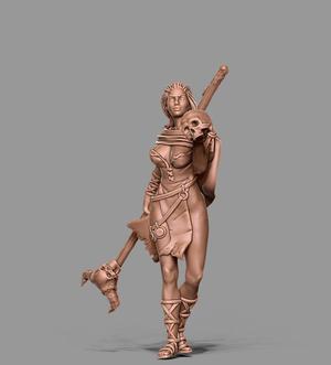 Sorceress - 35mm scale