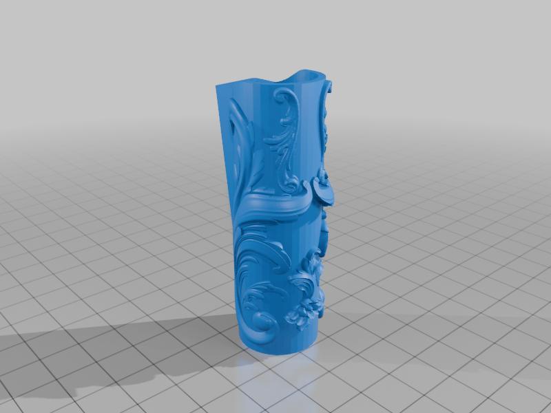 [Clipper Sleeve] Floral Ornament