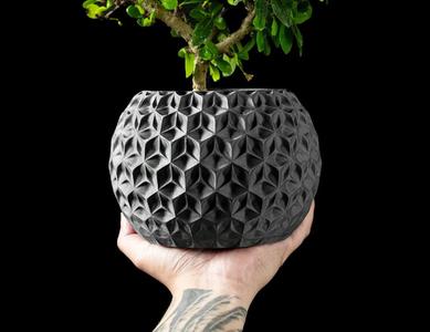 Trihex Planter Pot by MODERN MACHINE   