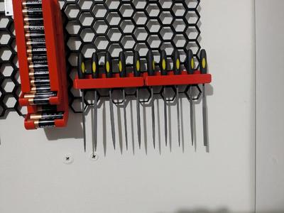 HSW 10 x Driver / File holder (2 parts)   