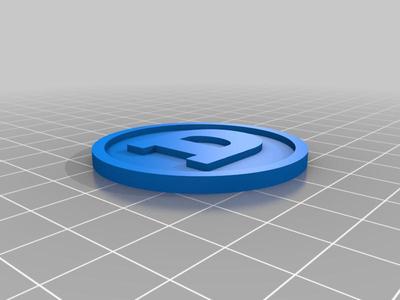 Real DOGE coin as a gift with QR wallet