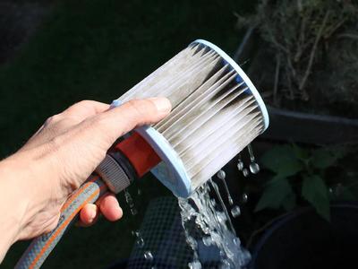 Pool & Hot Tub Filter Cartridge Cleaner | Gardena Pressure Nozzle | Compact Remix   