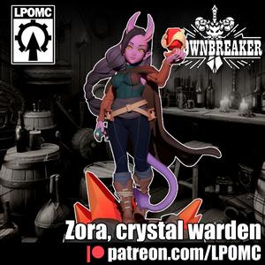 Zora ,Crystal Warden