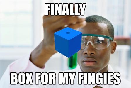 3 inch fingerbox