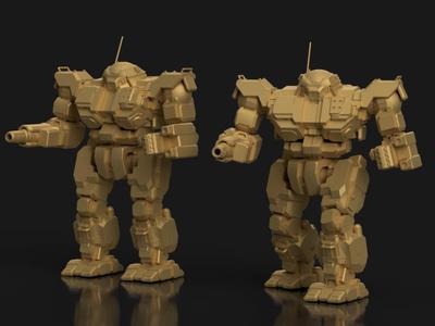 Victor VTR-9B for Battletech