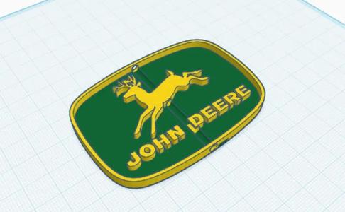 John Deere Logo Bead   
