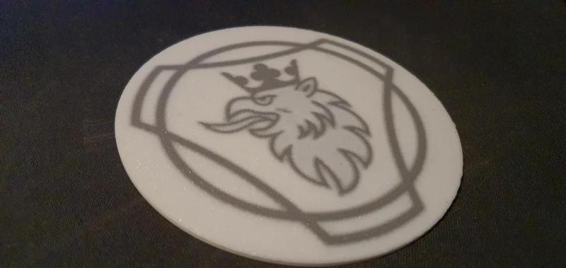 Scania Beer Coaster/Bierdeckel/Beer Mats 107mm   