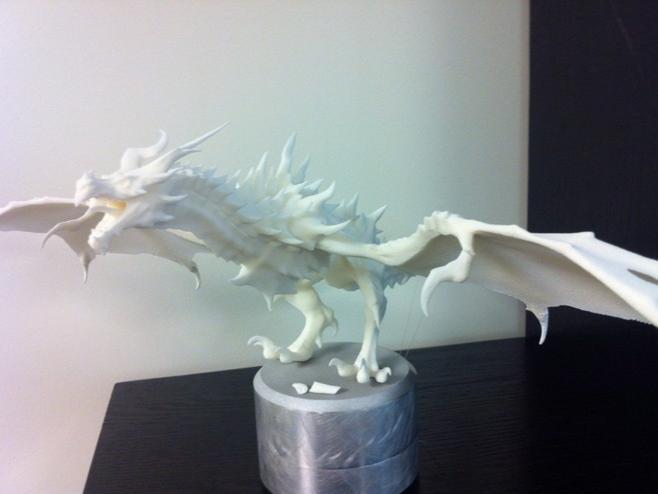 Low Poly Alduin from Skyrim