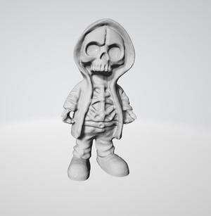 skull facile a printer EASY to print meme pour ender 3
