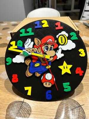 horloge mario ( Mario clock )