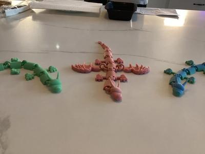 dragon dragon articulated with wings   