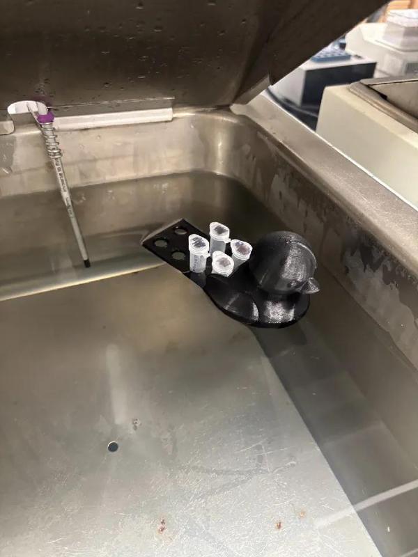 Water Bath Duck Tube Holder   