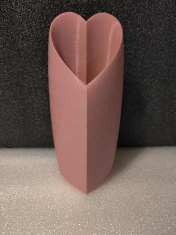 Heart Shaped Vase   